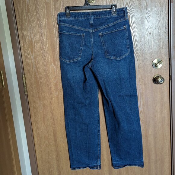 Old Navy High Rise Denim Blue Jeans, 12 - Picture 2 of 6